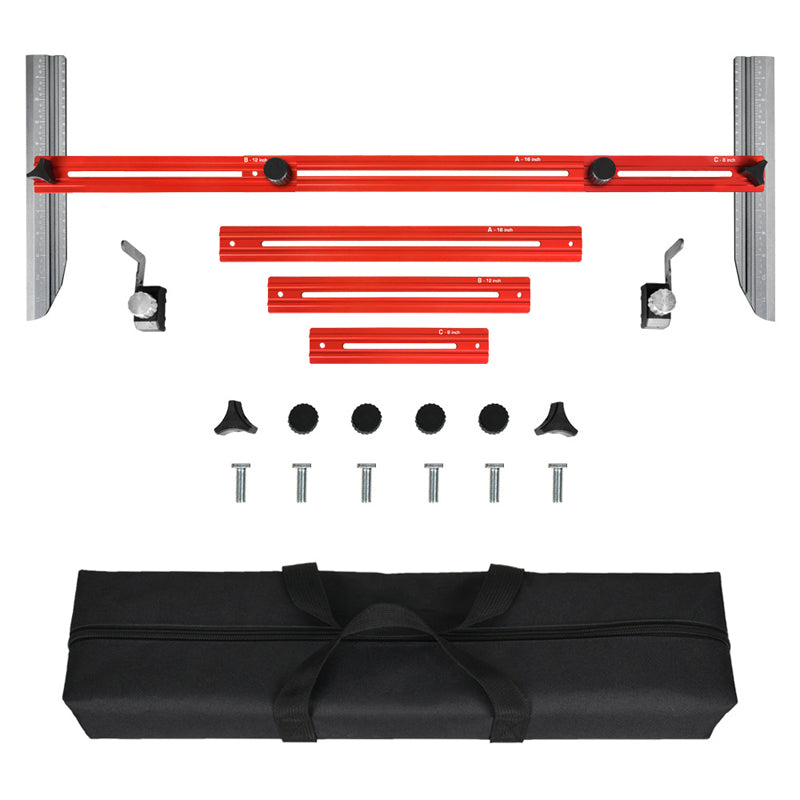 Adjustable Aluminum Alloy Stair Tread Template Tool