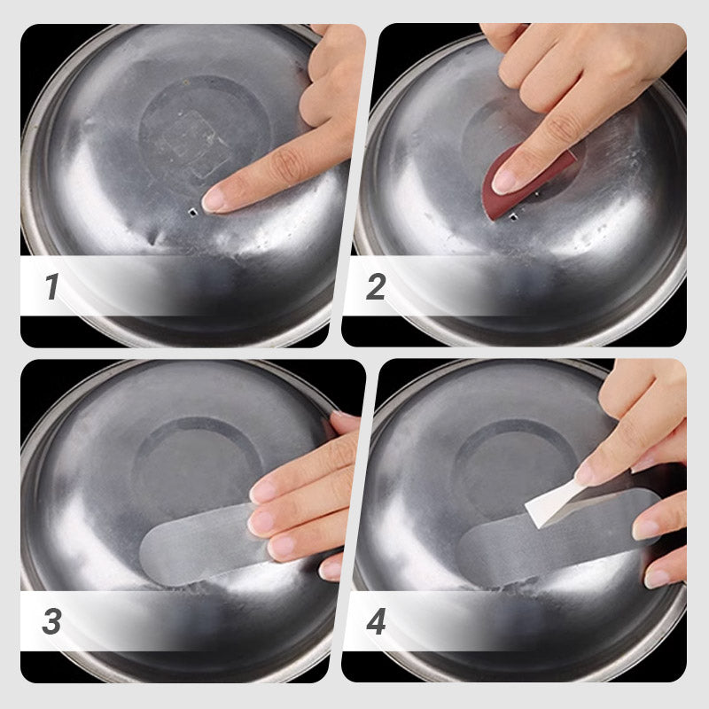 Multi-Purpose Pot & Pan Repair Acrylic Sticker Set