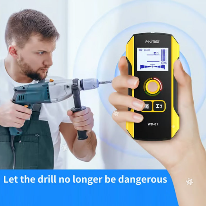 🛠️ LIMITED-TIME 50% OFF! ✨ 6-in-1 Metal Detector Stud Scanner – LCD Display, Auto-Calibrate, Rechargeable 🔋