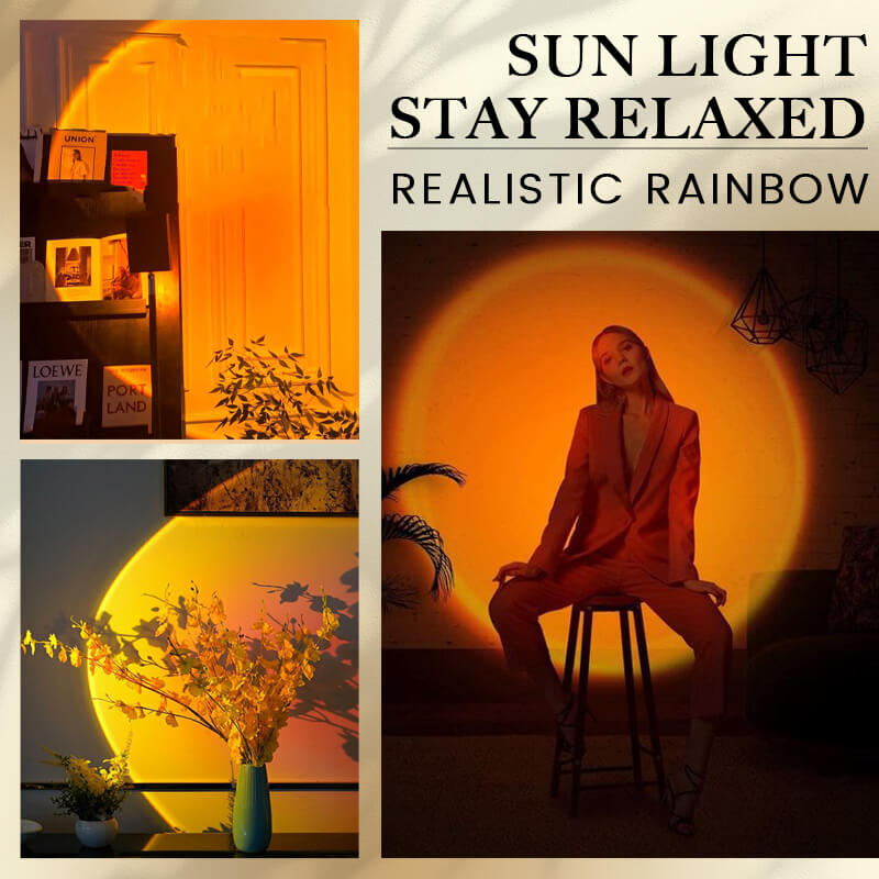 Sunset Projection Lamp with Remote Control