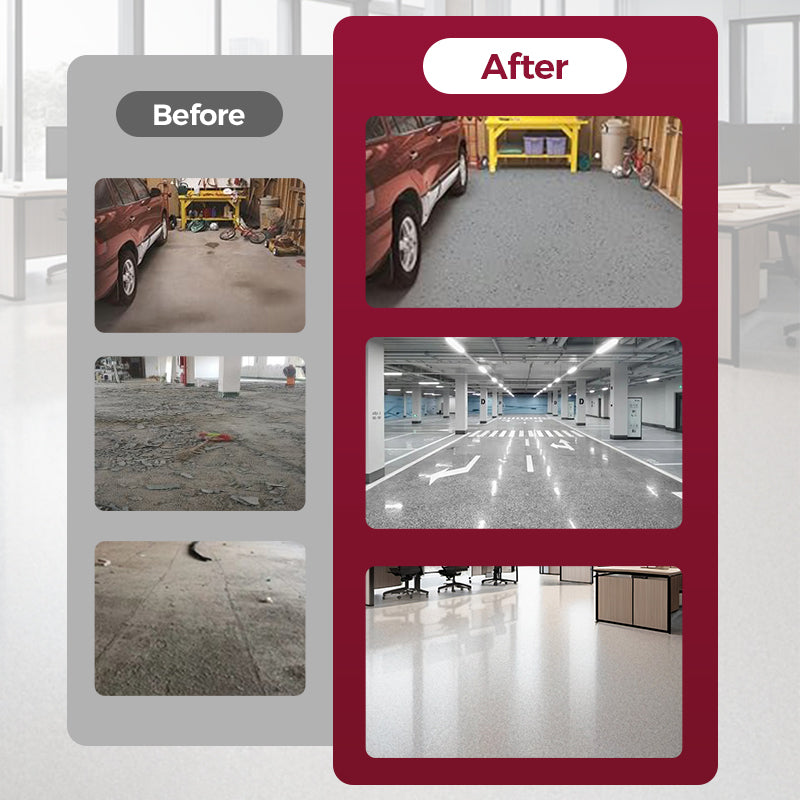 🏆 Last Day Special Price !!!! 🔥Marble Effect Floor Paint