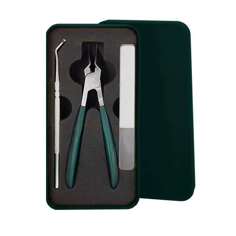 🔥Buy 2 get 1 free  - Anti-Splash 25° Slant Edge Nail Clipper 3-Piece Set