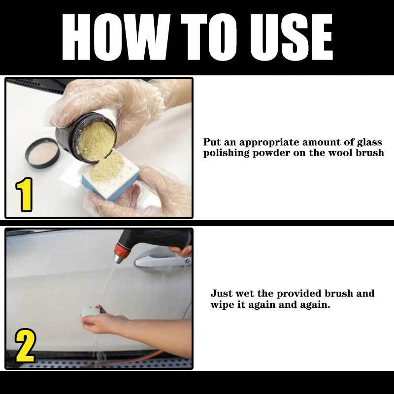 🔥2025 HOT SALE🔥Cerium Oxide Glass Polishing Powder|Buy 2 Get 1 Free🌟