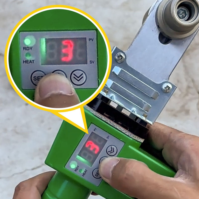 Mini Hot Melt Machine Kit with Digital Display