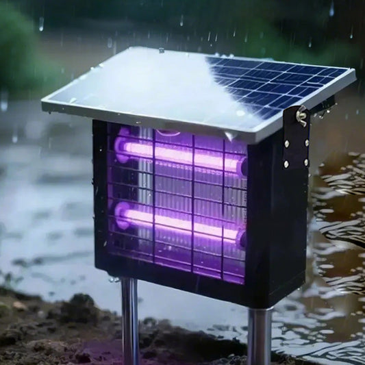 3500V High Powered Solar Bug Zapper for Indoor & Outdoor
