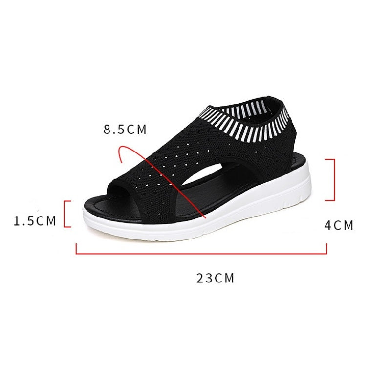 Women's Mesh Slingback Walking Sandals
