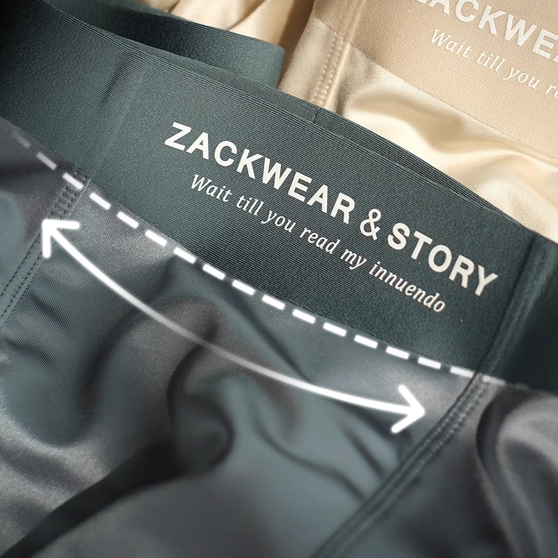 2025 LUXURY Natural ICE SILK MEN'S BOXERS | ANTIBACTERIAL SILK LINING