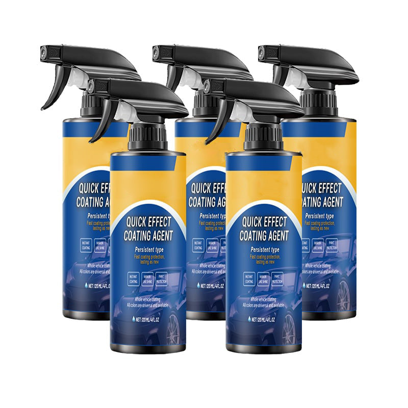 🚗 50% OFF! ✨Quick Acting Car Coating Agent Spray, Instant Mirror Shine Long Lasting Paint Protection Spray, Free Cleaning Towel Included