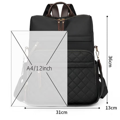 Women's Fashion Large Capacity Waterproof Travel Backpack