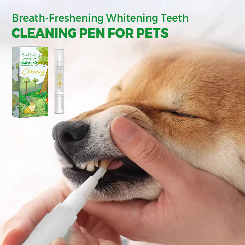 🦷✨Breath-Freshening Whitening Teeth Cleaning Pen for Pets
