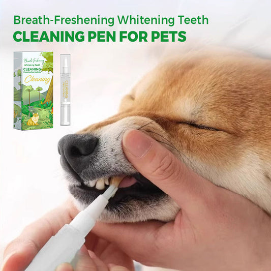 🦷✨Breath-Freshening Whitening Teeth Cleaning Pen for Pets