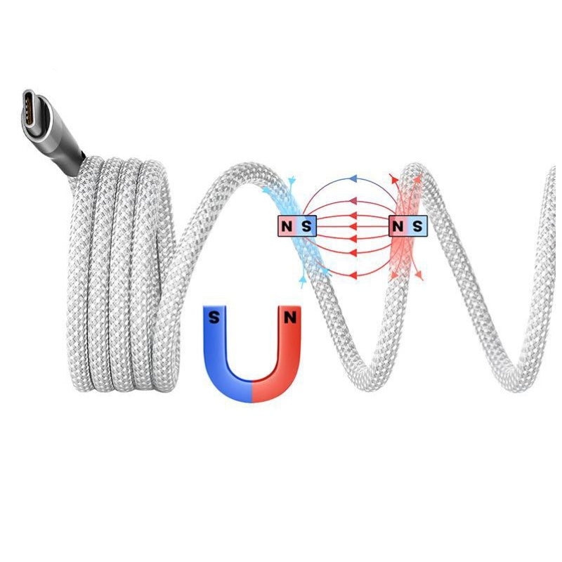 ⏳Time-limited Special⏰Multi-Compatibility Magnetic Fast-Charging Braided Charging Cable