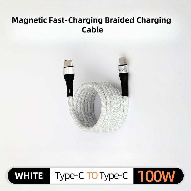 ⏳Time-limited Special⏰Multi-Compatibility Magnetic Fast-Charging Braided Charging Cable