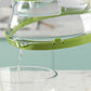 💥 Clear Microwave Splatter Cover with Water Steamer and Handle