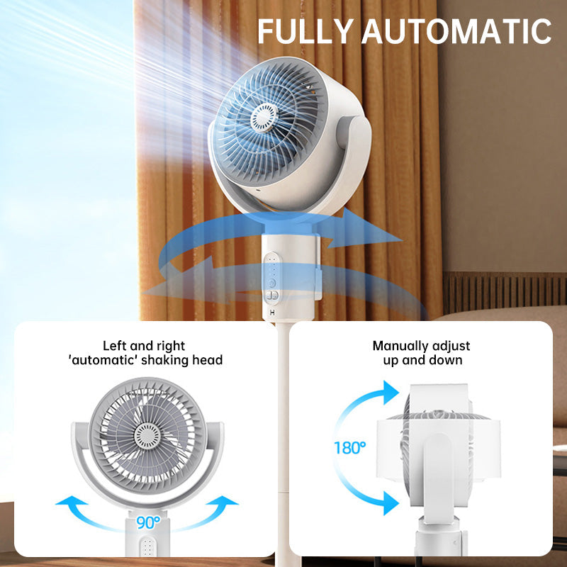 ⏳Limited time 60% off⏳Automatic Oscillating Height Adjustable Remote Control Fan - Desktop, Standing, Floor Use✈️free shipping✈️