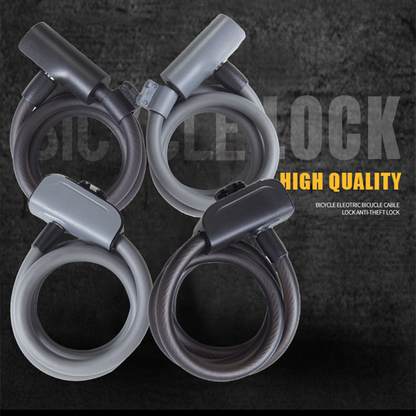 Bike Cable Lock Set with Key Lock
