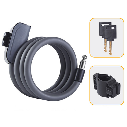 Bike Cable Lock Set with Key Lock