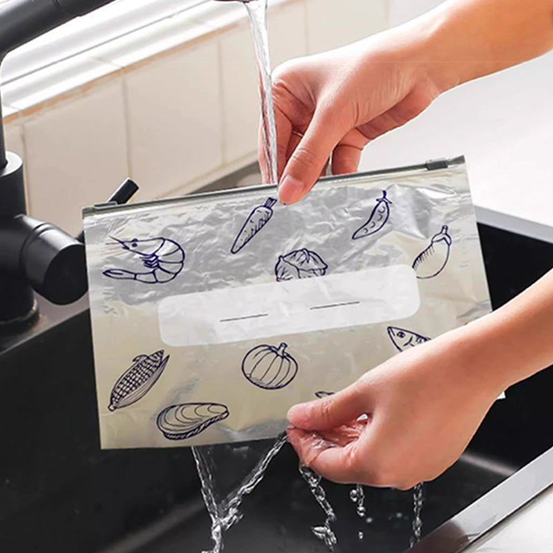 🍃Reusable Aluminum Foil Sealable Storage Bags