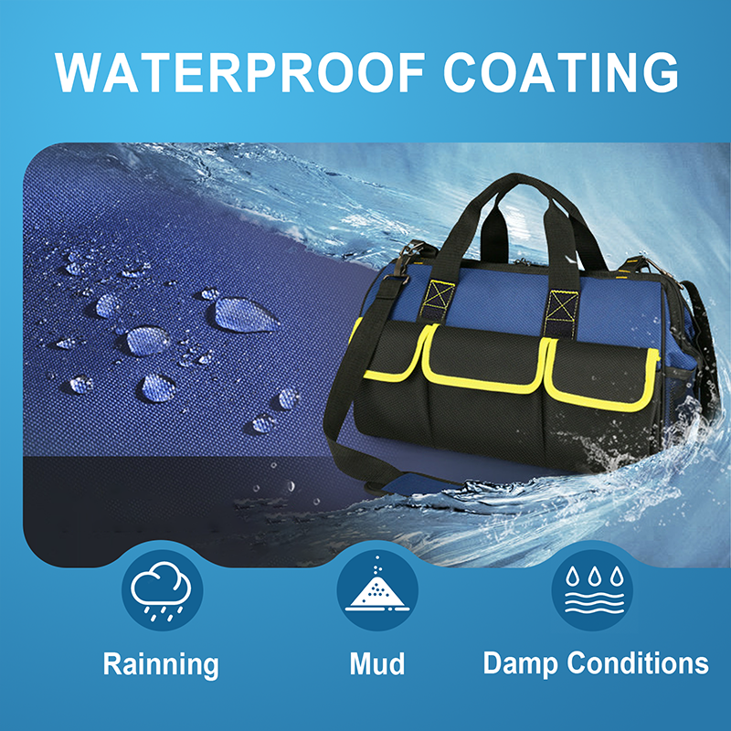 🧰Large-Capacity Heavy-Duty Tool Kit (with Shoulder Strap)