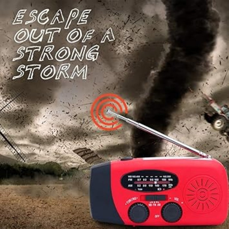 🔥2026 New Arrivals: 58% Off for Limited Time!🔥 Multifunctional Portable Solar Emergency Radio