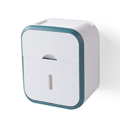 Punch-free Toilet Paper Holder Box