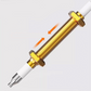 Universal Built-in Copper Ignition Needle & Flame Sensor Needle with Wiring for Gas Stoves