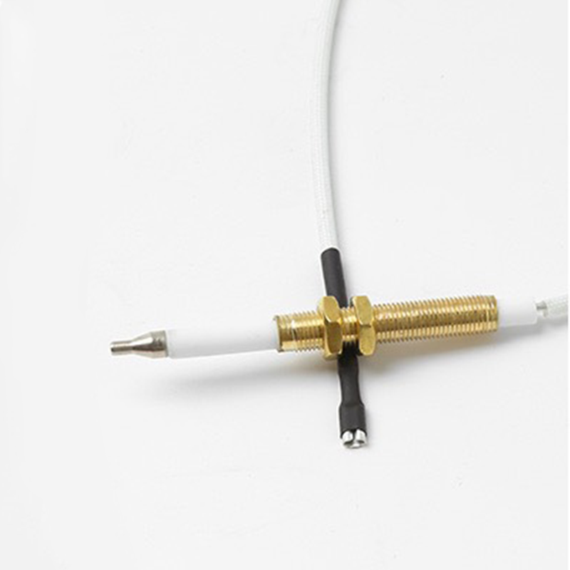 Universal Built-in Copper Ignition Needle & Flame Sensor Needle with Wiring for Gas Stoves