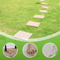 Outdoor Non-Slip Artificial Stone Mat with 4 Ground Stabilizing Pegs