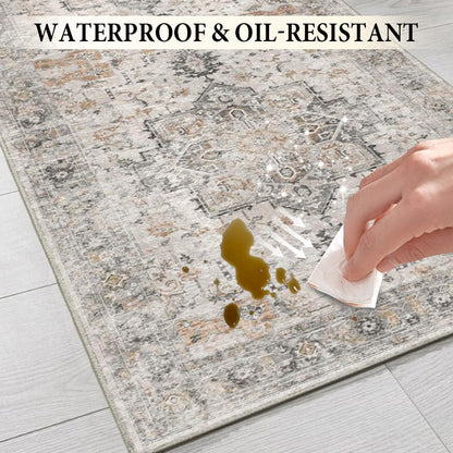 Washable Area Rugs for Living Room