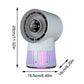 2-in-1 Mini Desk Fan with Electric Mosquito Killer