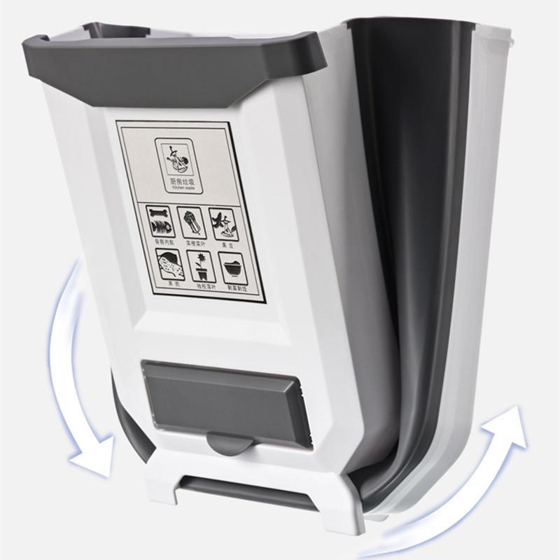 🔥2025 Hot Sale🔥Foldable Kitchen Cabinet Trash Can