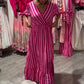 Women’s Casual Striped V-Neck Dress