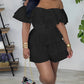 Ruffle Off Shoulder Jumpsuit