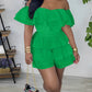 Ruffle Off Shoulder Jumpsuit