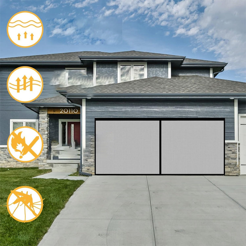 🔥HOT SALE  50%OFF🔥2-Pack Bug-Proof Garage Door Screen
