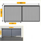 🔥HOT SALE  50%OFF🔥2-Pack Bug-Proof Garage Door Screen