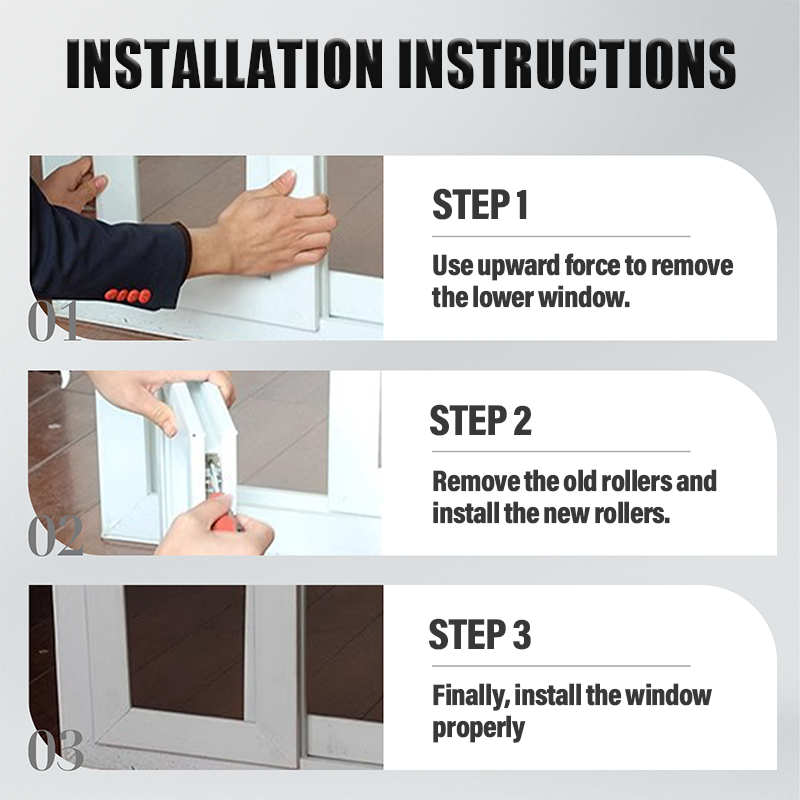 🔥 LAST DAY PROMOTION - 50%OFF 🔥 80/88 Zinc Alloy Pulley for PVC Windows & Doors