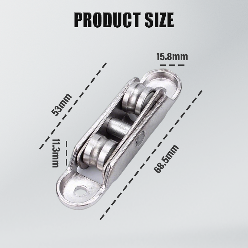 🔥 LAST DAY PROMOTION - 50%OFF 🔥 80/88 Zinc Alloy Pulley for PVC Windows & Doors