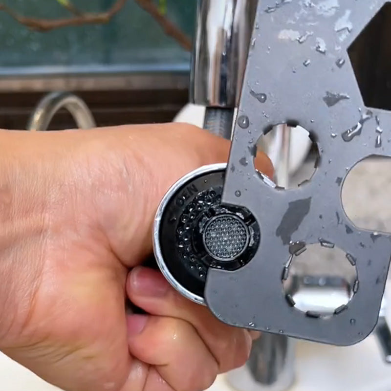 9-in-1 Multi-functional Wrench for Faucet Aerator