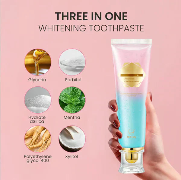 Niacinamide Toothpaste for Bright White Teeth🦷Pearly White Teeth🦷The New Secret Weapon for Your Smile!