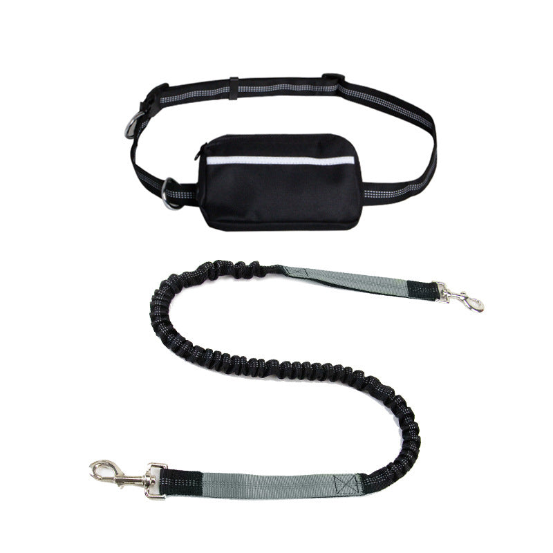 🔥🎁Hot Sale 50% OFF💥- Ends Soon!🔥Adjustable Hands-Free Dog Lead with Waist Bag