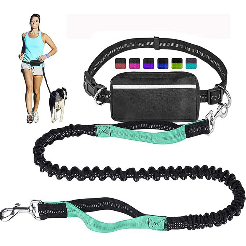 🔥🎁Hot Sale 50% OFF💥- Ends Soon!🔥Adjustable Hands-Free Dog Lead with Waist Bag