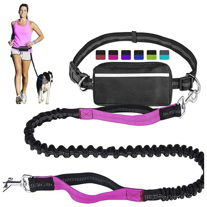 🔥🎁Hot Sale 50% OFF💥- Ends Soon!🔥Adjustable Hands-Free Dog Lead with Waist Bag