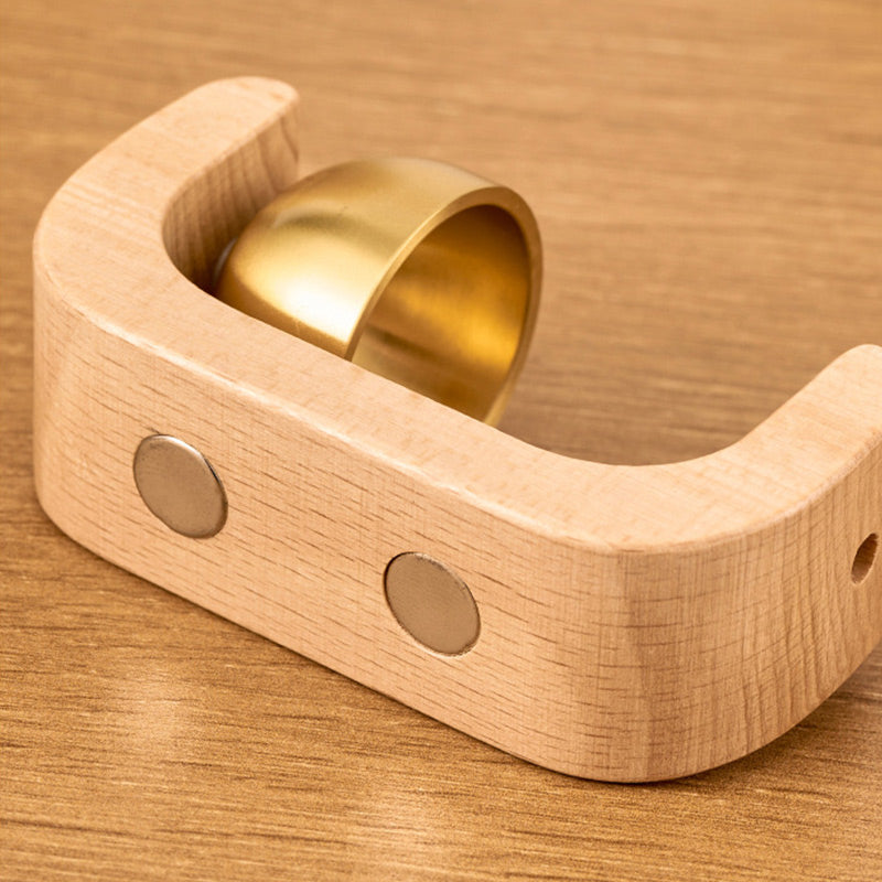 Magnetic Wooden Wind Chime Doorbell Decoration