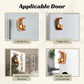 Magnetic Wooden Wind Chime Doorbell Decoration