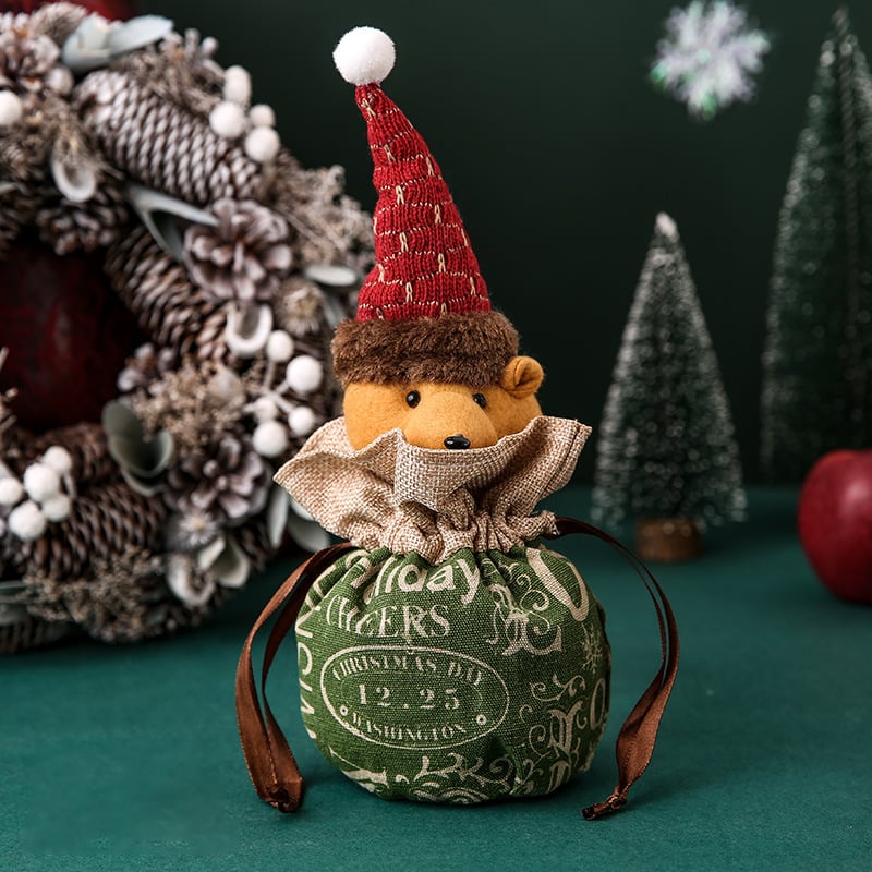 🦌🎅Christmas Pre-Sale 49% OFF🎅Christmas Gift Bags Zipper Design✨Make Your Gifts Memorable💗