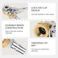 1/4 Inch NPT Clip-On Closed Ball Air Chuck