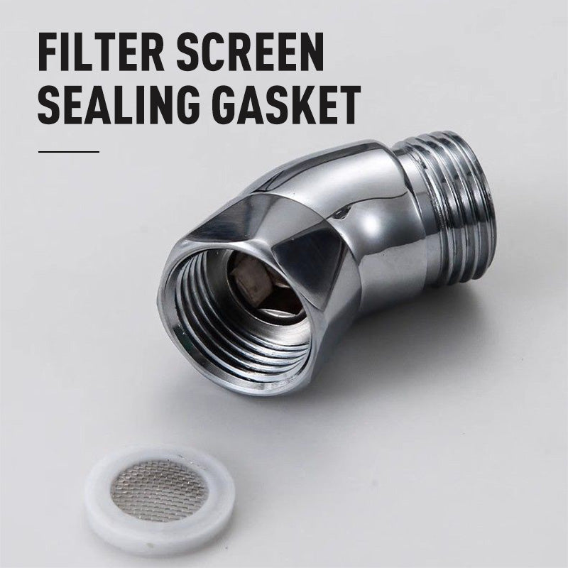 135-Degree Shower Head Elbow Adapter