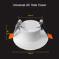 Spring-Loaded Ceiling Hole Cover Plate