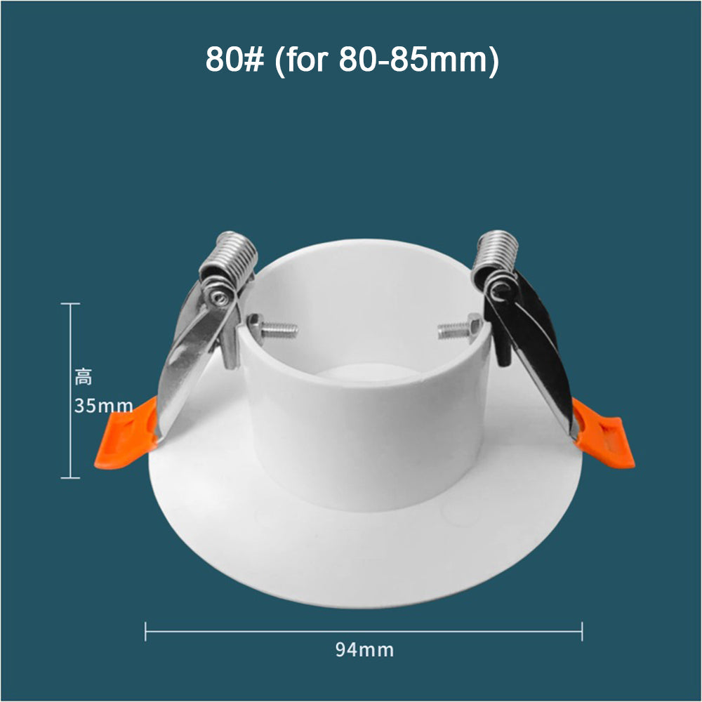 Spring-Loaded Ceiling Hole Cover Plate